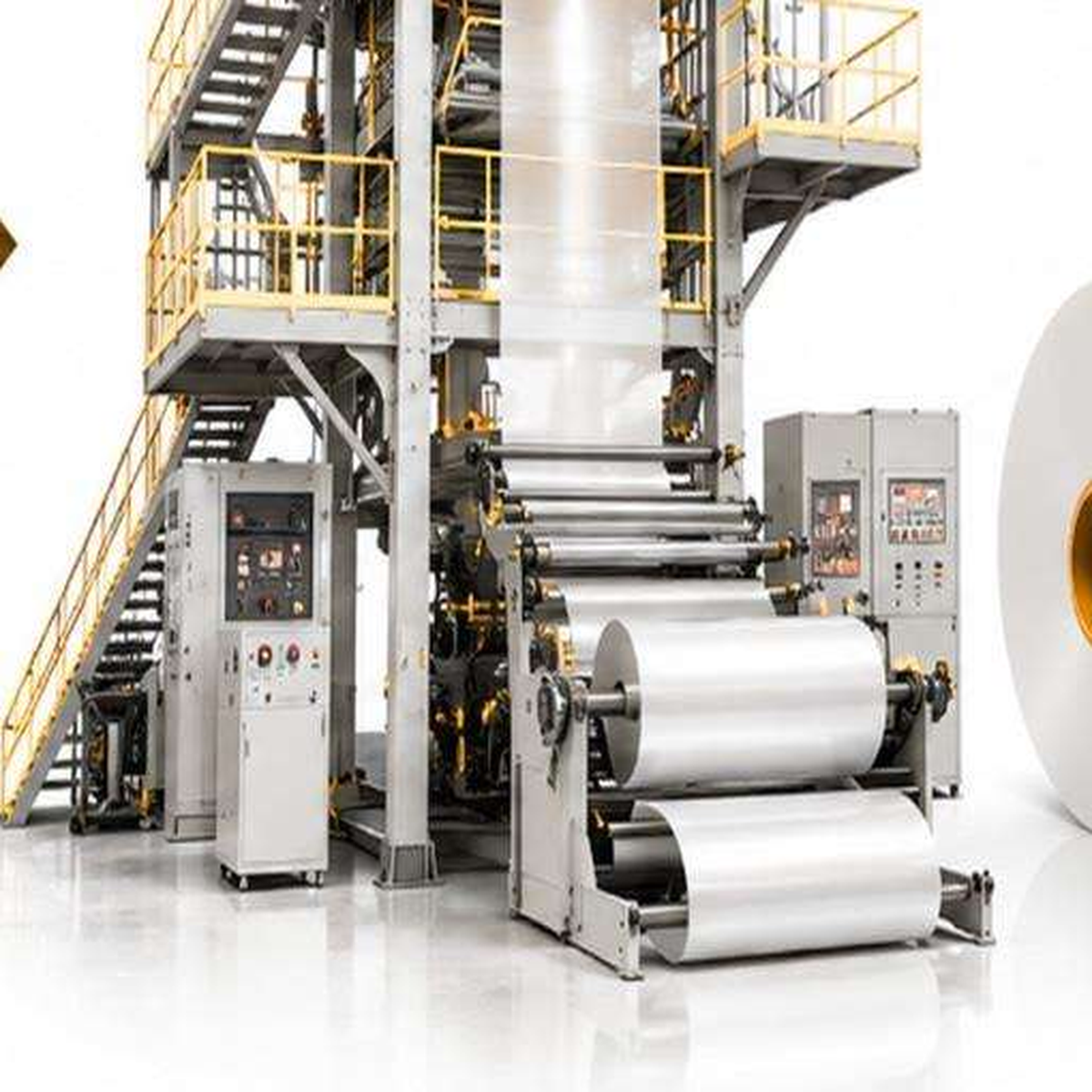 Pollon8 double bubble extrusion line